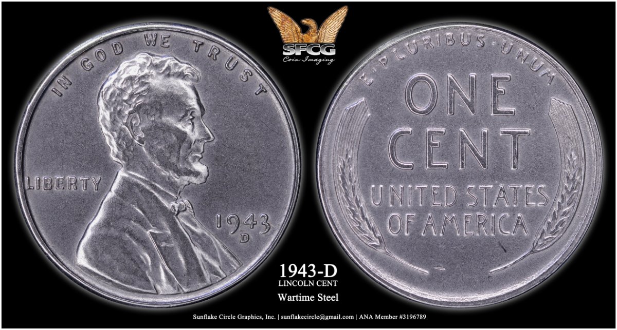 1943-D-Lincoln-Steel-Cent,-Please-Grade/Authentication